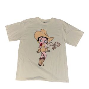 BETTY BOOP COWBOY T-SHIRT